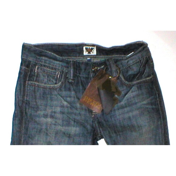 New Girls Jeans 14 $120 NWT Boot Cut Leg 27 X 31.5  Antik Denim Designer Paint - Picture 3 of 4